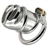 Snub Nose Stainless Steel Chastity Cage Male Chastity